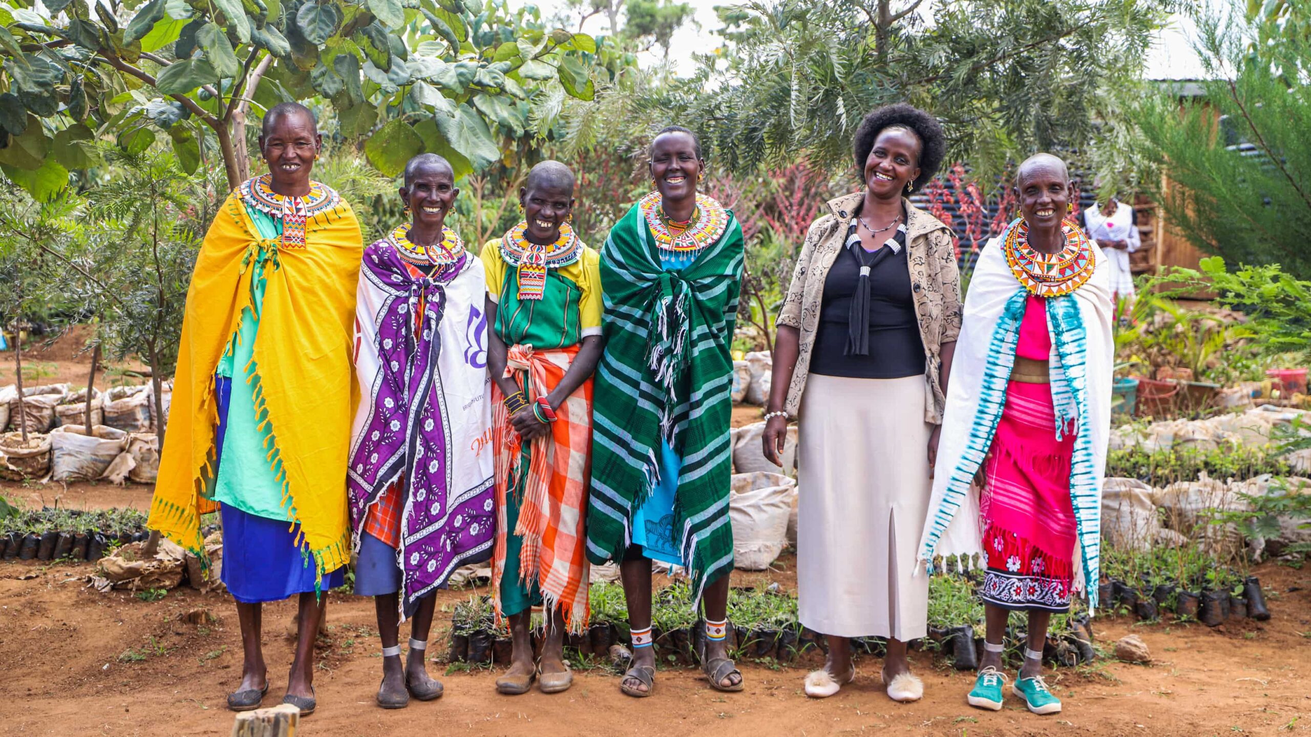 Lillian Letiwa the founder of Ngari Green Nusery/tree project. 