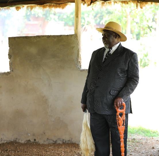 Man standing in outdoor place