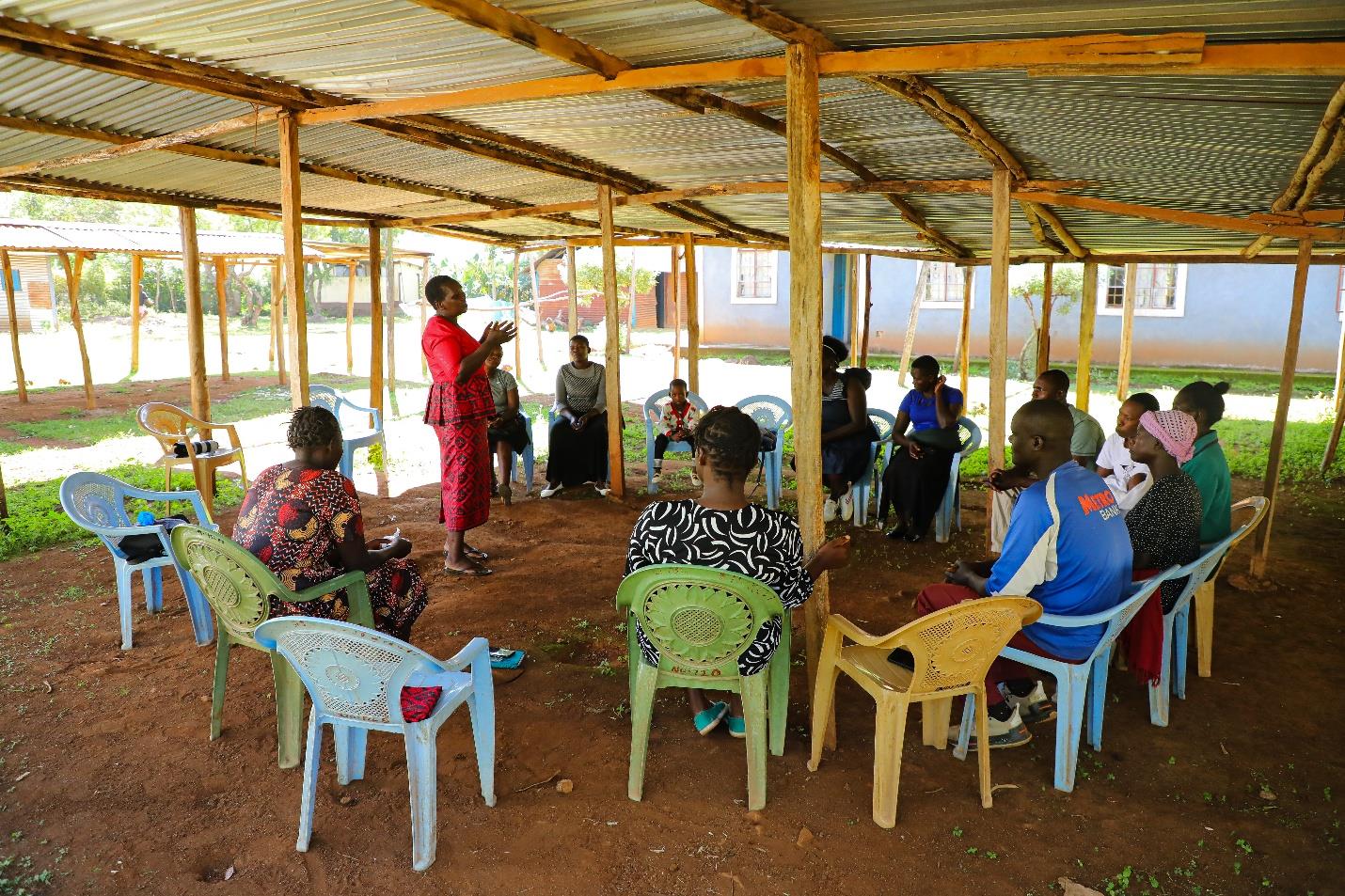 Nyarongi Paralegal Network during a learning session